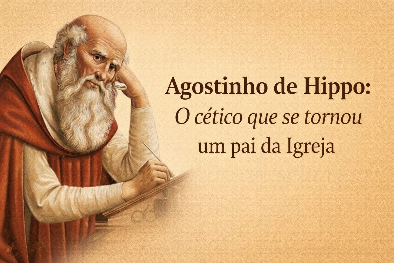 Agostinho de Hipona: O Cético que se Tornou um Pai da Igreja