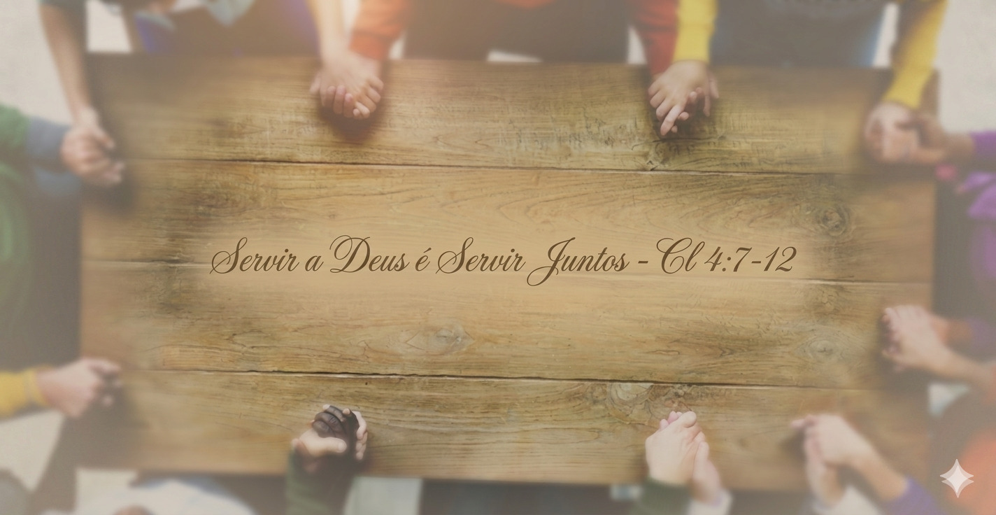 Servir a Deus é Servir Juntos