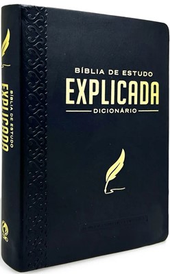 Bíblia de estudo Explicada com Dicionário