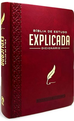 Bíblia de estudo Explicada com Dicionário