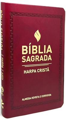 Bíblia Sagrada slim com Harpa Cristã