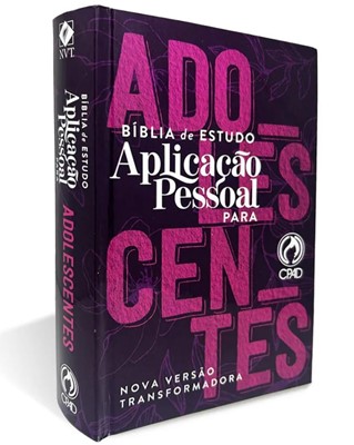 Bíblia de estudo Aplicação Pessoal para adolescentes
