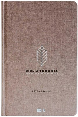 Bíblia todo dia com espaço para anotações | letra grande