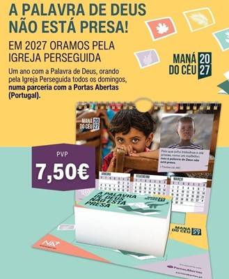 Calendário Maná do Céu 2027