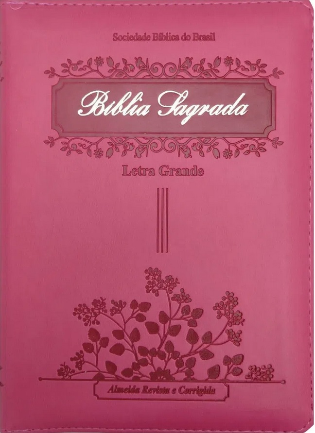 Bíblia Sagrada com letra grande