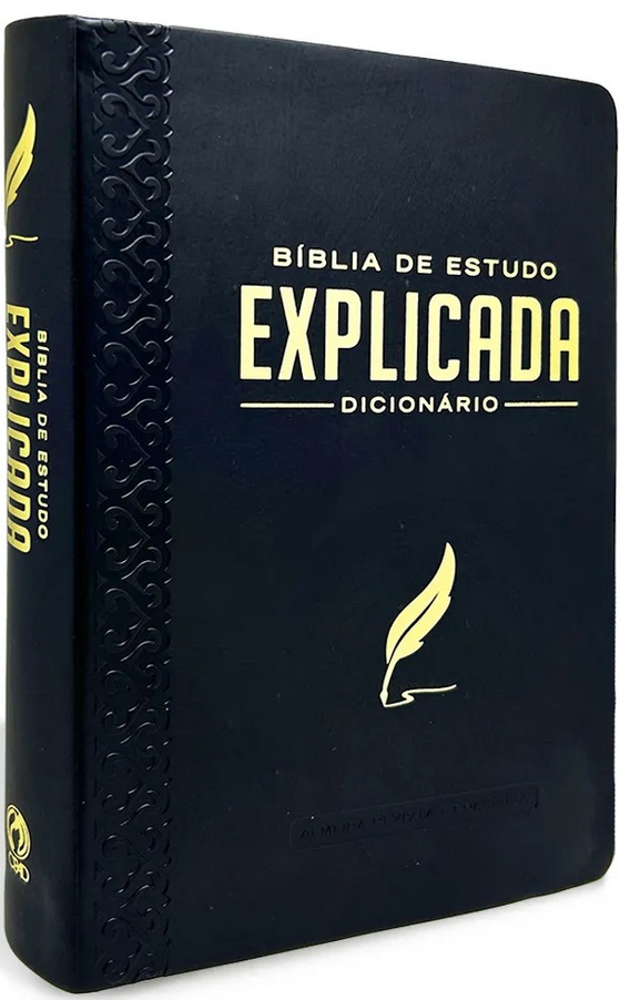 Bíblia de estudo Explicada com Dicionário