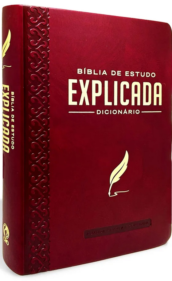 Bíblia de estudo Explicada com Dicionário