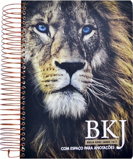 Bíblia King James Fiel 1611 com espaço para anotações