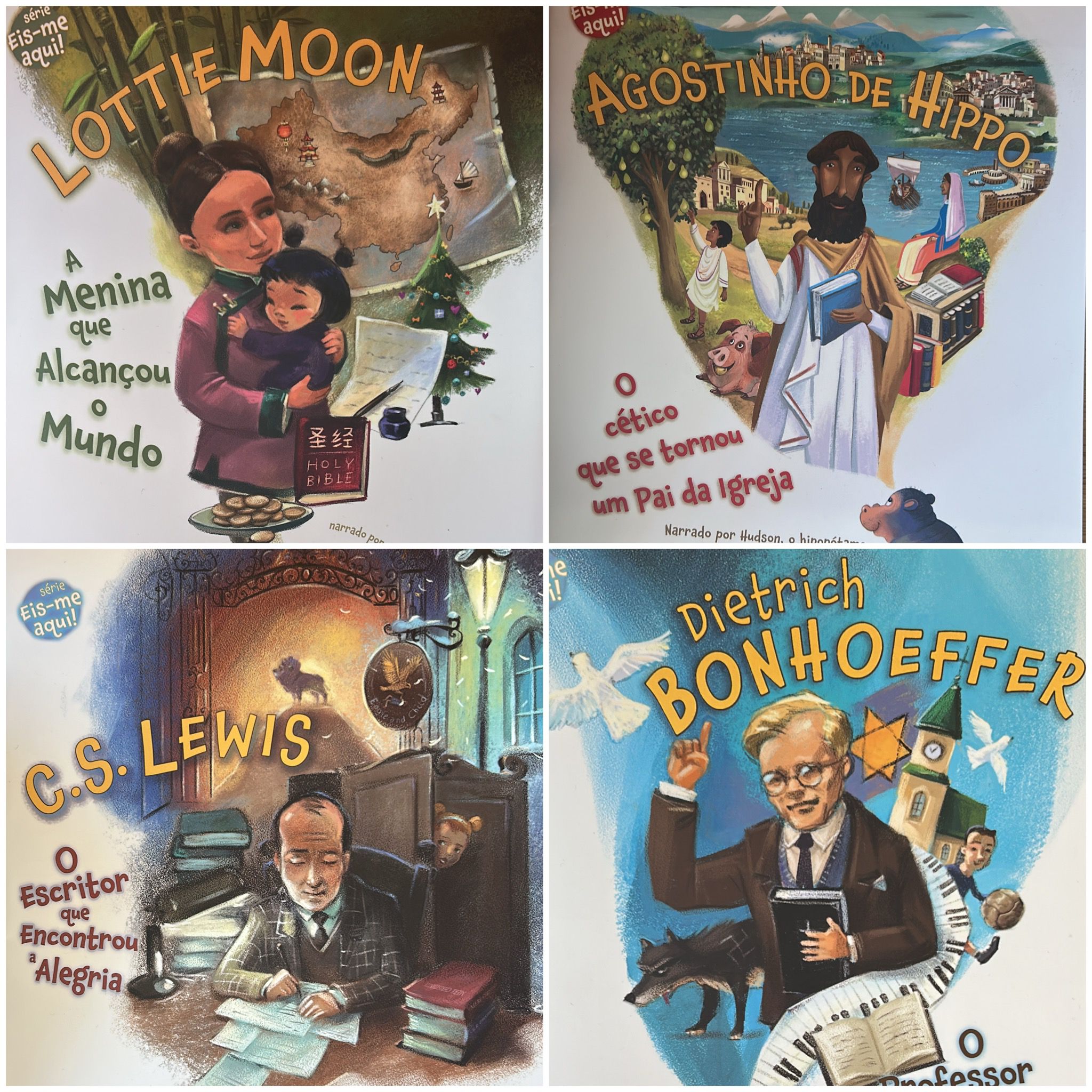 Série Eis-me aqui! Pack 4 livros