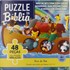 Puzzle da Bíblia: 48 peças com versículos bíblicos